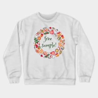 free sample scentsy sticker Crewneck Sweatshirt